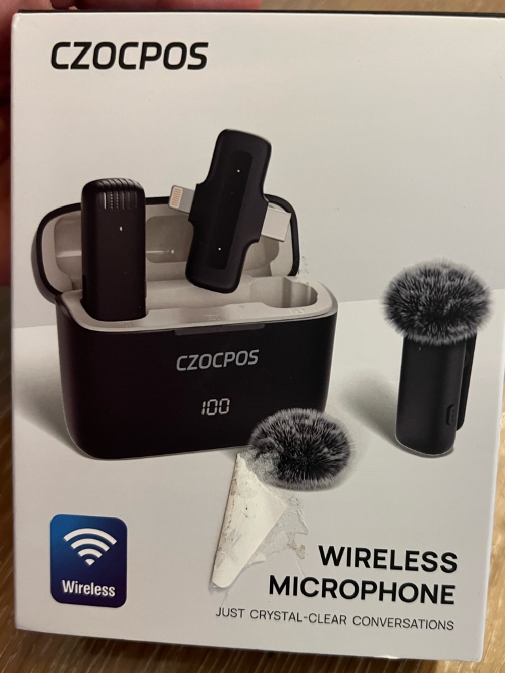 Wireless Microphone - Black